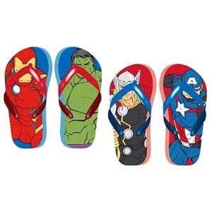 Σαγιονάρες Παιδικές Avengers 2 Ζευ (24-26) + 4 Ζευ (27-28) + 4 Ζευ (29-30) + 2 Ζευ (31-32) Avengers AVE14135 (12ΤΜΧ) - Image 1