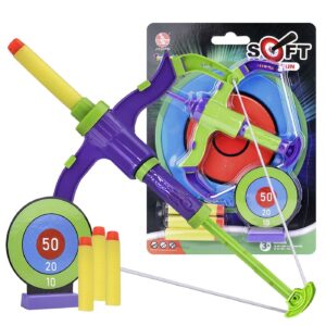 Τόξο Μίνι Στόχος Βελάκια σε Καρτέλα 19x26cm ToyMarkt 88846 - Image 1