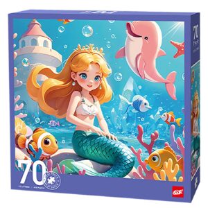 Παζλ 70 τεμ Γοργόνα 25x25x5cm ToyMarkt 891905 - Image 1