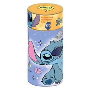 Παζλ 60 τεμ σε Κύλινδρο Stitch 26cm (ύψος) Stitch - Image 1