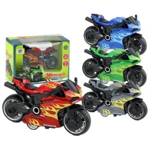 Μότο Μεταλλική Pull Back 1:36 12x8x5cm ToyMarkt 902353