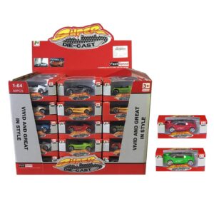 Αυτοκινητάκια Free Wheel Μεταλλικά 11cm ToyMarkt 912803 (60ΤΜΧ) - Image 1