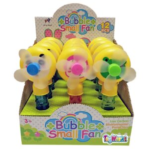 Ανεμιστήρας-Σαπουνόφουσκες 12 τεμ Κουτί 19x17x18cm ToyMarkt 913245 (12ΤΜΧ)