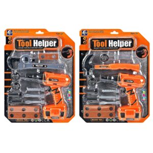 Καρτέλα Εργαλεία Τρυπάνι Μπαταρίας 28x38x6cm ToyMarkt 913494 - Image 1