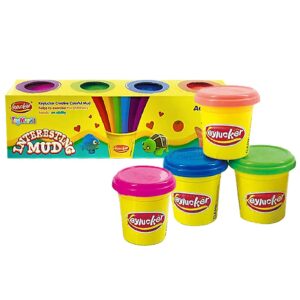 Σετ Πηλός 4 Χρώματα 24x6x6cm ToyMarkt 913510 - Image 1