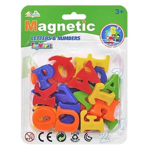 Μαγνητικά Γράμματα Μικρή Καρτέλα 14x18x2cm ToyMarkt 913511