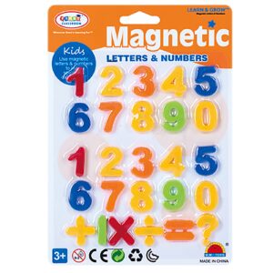 Μαγνητικά Γράμματα & Αριθμοί σε Καρτέλα 15x21cm ToyMarkt 913533 - Image 3