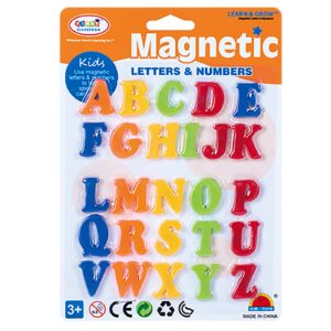 Μαγνητικά Γράμματα & Αριθμοί σε Καρτέλα 15x21cm ToyMarkt 913533 - Image 4