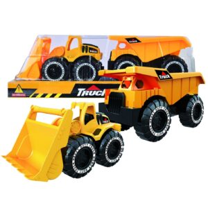 Ανατρεπόμενο + Εκσκαφέας Free Wheels 41x13x12cm ToyMarkt 913555 - Image 1