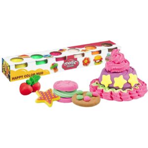 Μαγική Ζύμη σετ 6 Χρωμάτων 31x4x5cm ToyMarkt 913560