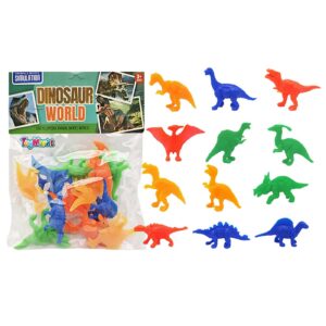 Σετ 12 Δεινόσαυροι Φλουο 14x17cm ToyMarkt 913573 - Image 1