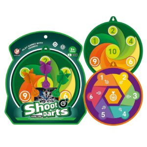 Στόχος 15cm Διπλής Όψης με Βελάκια 19x22x3cm ToyMarkt 913610