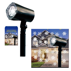 Προτζέκτορας 4 led με Χριστουγεννιάτικο Σχέδιο Ip44 Καλύπτει Επιφάνεια 40+ m2 Xmasfest 1132273 - Image 2