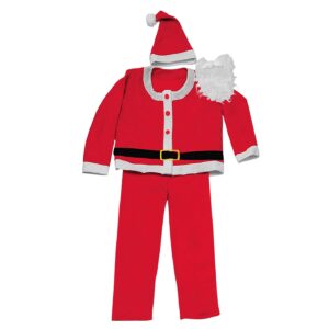 Στολή Άγιος Βασίλης Παιδική no 5-7 Ετών 59x86x36cm Xmasfest 1134062