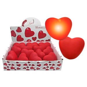 Καρδιά Όρθια με φως 6,5x5,5cm Homie 322044 (12ΤΜΧ)