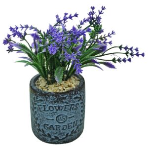 Γλαστράκι Λεβάντα Πήλινο Flower Garden 18x8cm Homie 423127 (6ΤΜΧ)