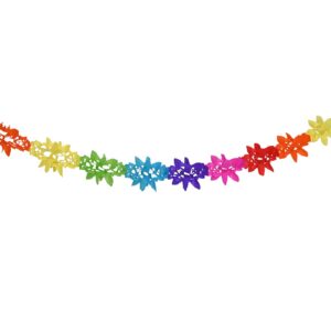 Γιρλάντα Χάρτινη Ρόμβοι Φαναράκια 16x16cm 3m Carnavalista 232675 (12ΤΜΧ)