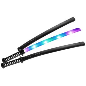 Σπαθί με φως Σαμουράι & Θήκη 68cm Carnavalista 232682