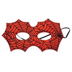 Μάσκα Ματιών Κόκκινη με Μάυρες Γραμμές 19x10cm Carnavalista 232701 (12ΤΜΧ)