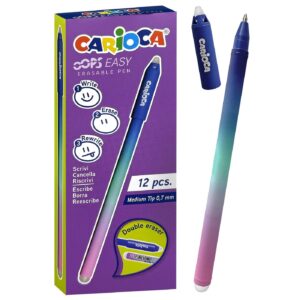 Στυλό που Σβήνει με Γόμα 0.7mm  Carioca 43500/02 (12ΤΜΧ)