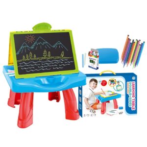 Εκπαιδευτικός Πίνακας 2 Όψεων - Τραπέζι 47x35x7cm ToyMarkt 913601