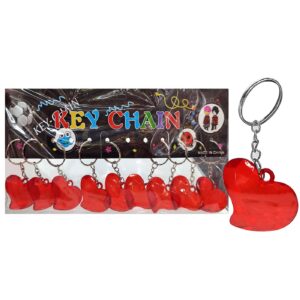 Μπρελόκ Καρδιά Τύπου Κρυστάλλινη ~4cm Homie 116947 (12ΤΜΧ)